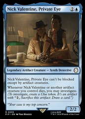 Nick Valentine Commander Deck